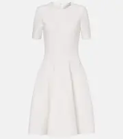 [McQueen] McQueen Jersey minidress AU 8 white