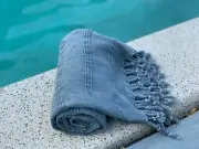 Turkish Towel Peshtemal Hammam Premium Stonewash Bath Beach Spa 100% Cotton