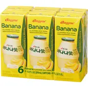 Binggrae Banana Flavoured Milk Drink 200mL x 6 pack