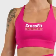 [Northern Spirit] Northern Spirit - Cross Fit Semifinals Khi Women's Crossback Sports Bra Medium Support - BUBBLE GUM