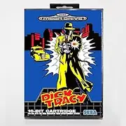 Royal Retro Dick tracy 16 bit SEGA MD Game Card With Retail Box For Sega Mega Drive For Genesis