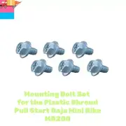 Mounting Bolt Set for the Plastic Shroud Pull Start Baja Mini Bike MB200