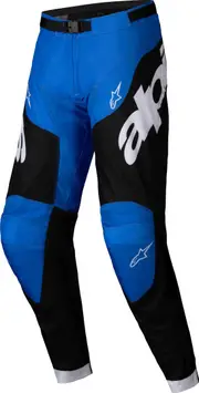 Alpinestars Racer Veil Motocross Pants, black-blue, Size 36 for Men Black Blue