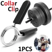 New Fitness Dumbbell Barbell Weight Bar Standard Lock Clamp Spring Collar Clips