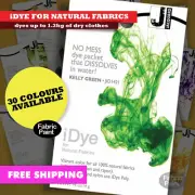 NEW Jacquard iDye for natural fabrics-cotton rayon-upto 1.3kg of cloth-FREE POST