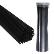 30CM/12" Reed Diffuser Sticks, 100Pcs Refill Stick with PET Bottle, Black