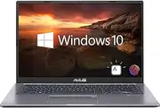 [ASUS] 2022 VivoBook Laptop, 14" Full HD Non-Touch Display, Intel Core i3-1115G4 Processor, 8GB DDR4 RAM, 128GB M.2 SSD, Backlit Keyboard, HDMI, Webcam, Wi-Fi, Bluetooth, Windows 10 Home, Grey