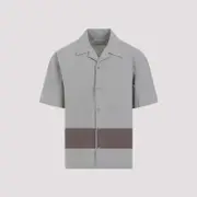[Craig Green] Craig Green-Grey Cotton Barrel Shirt-Uomo XL STAND