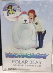 Snowcandy Polar Bear Inflatable Snow Sled (B7)