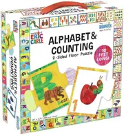 Eric Carle - Double Sided Alphabet & Counting Puzzle