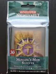 Warhammer Underworlds: Nightvault - Mollog's Mob Card Sleeves - NEW - OoP