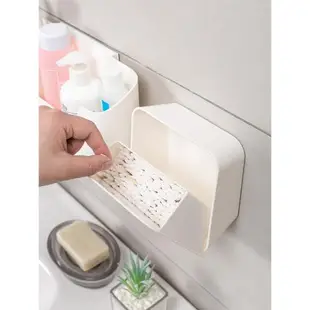 衛生巾收納盒衛生棉盒子衛生間收納掛墻面膜化妝棉壁掛防水棉簽盒