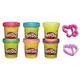 小丸子媽媽 A408 培樂多Play-Doh 閃亮黏土六色黏土組 孩之寶 Hasbro 補充罐 黏土 HA5417