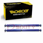 2 pc Monroe Monro-Matic Plus Rear Shock Absorbers for 1988-2000 GMC C3500 at