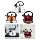 Stove Top Whistling Kettle 3L Teapot for Induction Cookers Kitchen Stovetop Gas