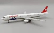 Inflight B-321-IOH Swissair Airbus A321-100 HB-IOH Diecast 1/200 Model Airplane