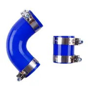Blue Fit Subaru Impreza WRX/STI GD/GG 02-07 Top Mount Intercooler Y-Pipe Kit (for: Subaru)