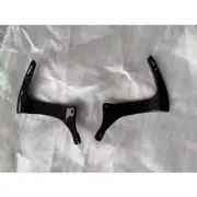 Pair Real Carbon Fiber Steering Wheel Switch Paddle Housing Fit For Ferrari F430 (for: Ferrari)