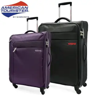 加賀皮件 American tourister 美國旅行者SURF超輕量布面頂級拉桿四輪29吋行李箱商務旅遊(27R)