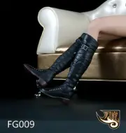 Fire Girl Toys 1/6 Female Long Boots Combat Shoes FG009 fit 12'' Soldier Figure