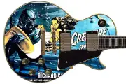 Guitar Skin Axe Wrap Re-skin Vinyl Decal DIY Creature from Black Lagoon 217