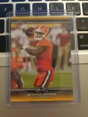 Deshaun Watson 2017 Leaf Draft Gold 26