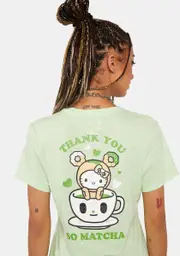 [Tokidoki] x Hello Kitty Mochi Matcha Kitty Tee