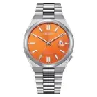 Citizen Tsuyosa Automatic 40mm Silver Orange Stainless Steel Watch NJ0151-88Z
