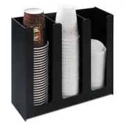 Advantus Cup Holder, 12 3/4w x 4 1/2d x 11 3/4d, Black
