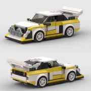 326 PCS MOC Building Blocks Famous Racing Car City Car Educational Classic To...