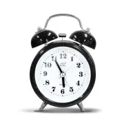 OWill Twin Bell Alarm Clock with 3D Dial Simple, Super Extra Loudest Ringing ...