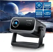 【Electric Focus/Auto Keystone】Mini Projector 4K 1080P Full HD Support,550 ANSI P