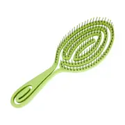 OXX Haircare Styling Flexible Paddle Brush - Lime