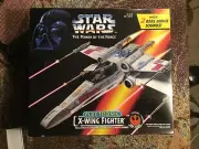 Star Wars Power of the Force Electronic X-Wing Fighter 2001