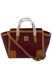 Dooney & Bourke Saffiano Small Shopper Cranberry