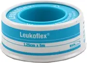 NEW Leukoflex Wound Care Tape Plastic Tape 1.25cm x 5m First Aid Tapes