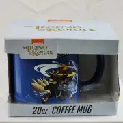 New Nickelodeon The Legend of Korra 20 oz Coffee Mug Blue Elements Anime Cartoon