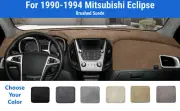 Dashboard Dash Mat Cover for 1990-1994 Mitsubishi Eclipse (Brushed Suede) (for: Mitsubishi)