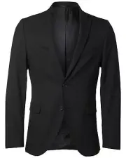 Selected Slim Fit Blazer Black - Blazers -Size 50