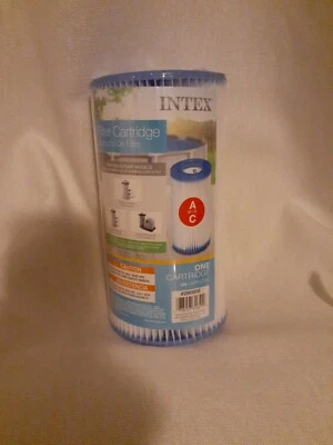 Intex 29002E White Pool Cartridge Filter - 1 Piece