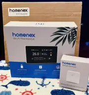 Homenex Wi-Fi Smart Thermostat with 1 Remote Sensor Touch Display