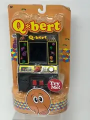 Basic Fun Q*Bert Hand-Held Electronic Arcade Game WORKS NEW 2016