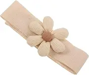 VINTORKY Adjustable Floral Curtain Cotton Tieback Flower Curtain Tie for Sheer Drapes Creative Window Treatment Holdback for Home Decor Curtain Tie