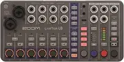 Zoom LiveTrak L-6 Portable 10 Track Digital Mixer | Multi-track Recorder and Interface | XLR-TRS | 32-bit | Delay | Echo | Reverb | Compressor | Live Streaming | Grey