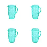 4PK Lemon & Lime Summer Outdoor Dining Breeze Deco Pitcher Jug 2.5L Assorted