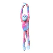 Cotton Candy - Plush Eva Hanging Monkey Pink/blue Glow In The Dark