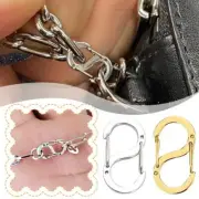 5Pcs Double Lobster Shortener Clasp Necklace Clasp Closures and Opening New~