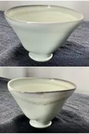 Pair Of Benjamin Maier Ceramic Pottery Vessels Bowls Michigan USA Collectible