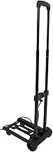 UTHCLO Foldable Utility Cart with Wheels Compact Trolley for Shopping Travel Luggage Robust Construction High Weight Capacity Versatile and Practical Design for