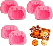 3D Pumpkin Silicone Mould - Mini Pumpkin Mould for Candy, Baking, Cake Decoration, Soap Making, Chocolate, Candle, Clay